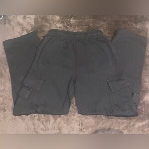 Small GARAGE black cargo sweatpants